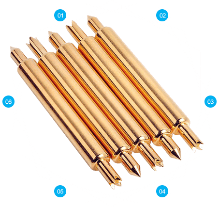 華榮華雙頭探針、高頻測(cè)試彈簧探針、pogopin探針、層層嚴(yán)格質(zhì)檢，保證產(chǎn)品零缺陷