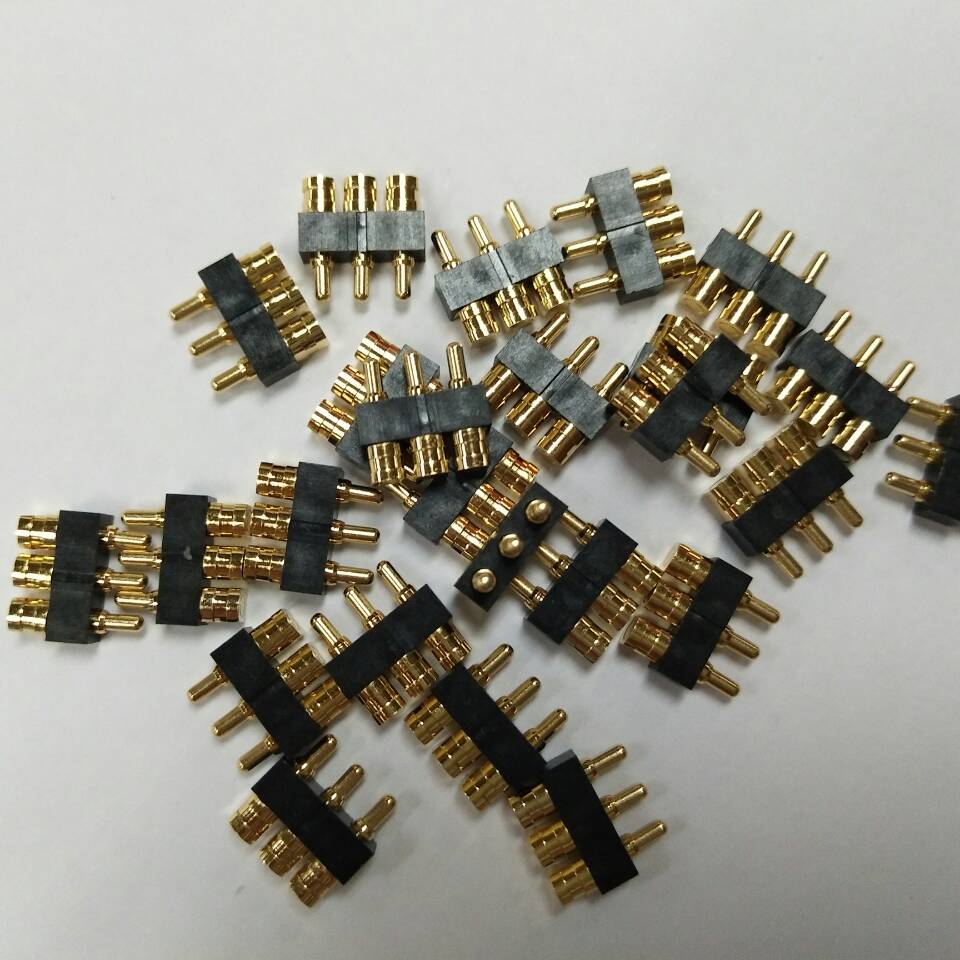 Pogopin探針、測試探針、電流針、帶塑膠頂針、連接器探針、探針圖片、頂針圖片、彈簧針圖片