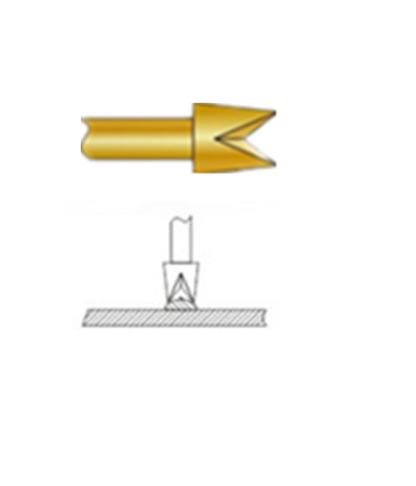 四爪頭探針、探針用法圖、探針原理圖、測(cè)試探針圖片