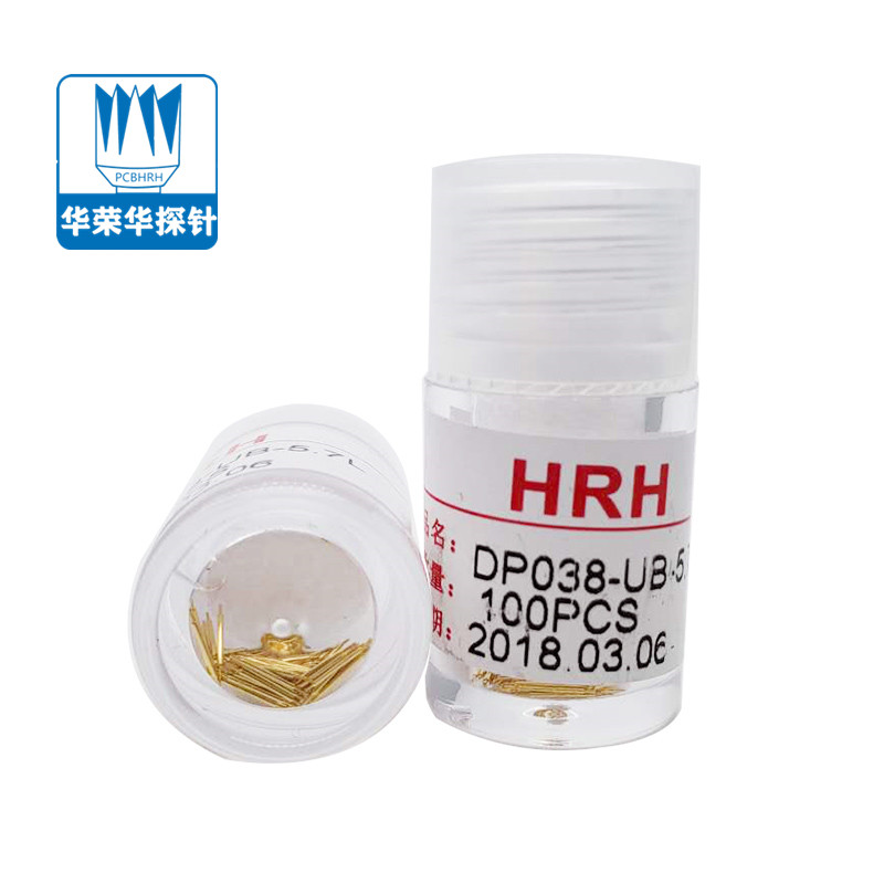 雙頭探針DP038-UB-5.7L，BGA測(cè)試針，華榮華雙頭針廠家