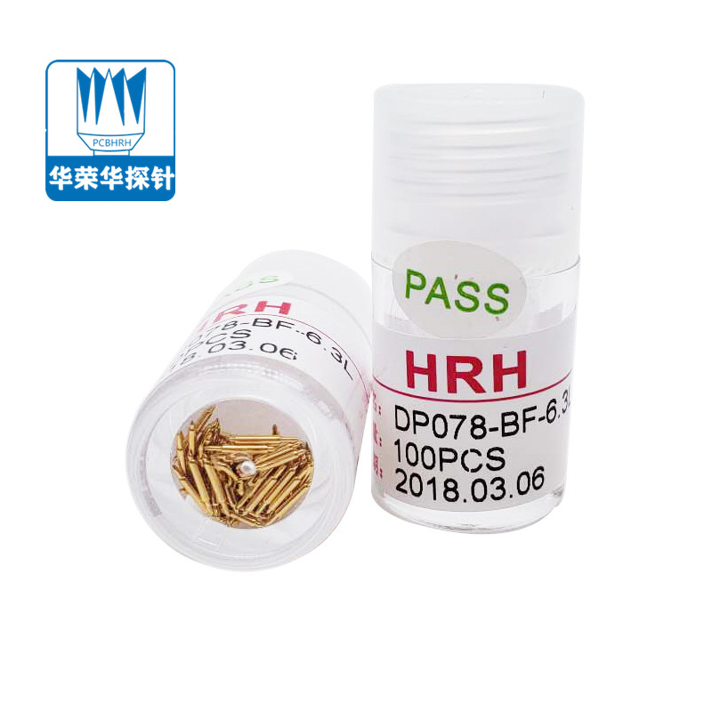 雙頭探針DP078-BF-6.3L，BGA探針，華榮華雙頭探針廠家