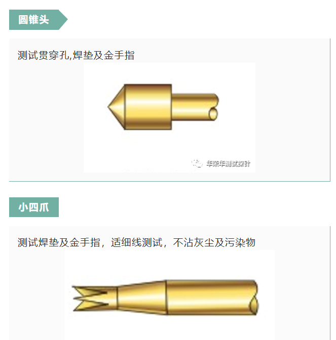 華榮華彈簧探針頭型的使用方法有些什么呢？